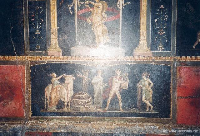 pompeji 18 wandmalerei