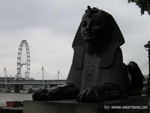 529 London Eye und Sphinx