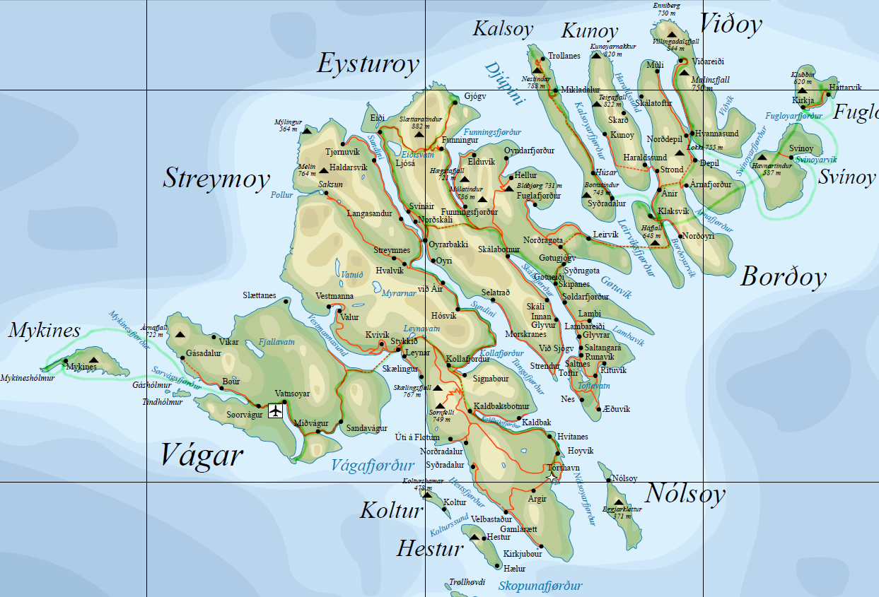 Färöer-Routen