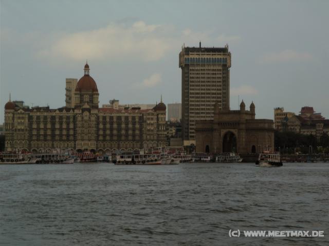 24 Gateway of India und Taj Mahal Hotels